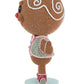 Katherine's Collection Christmas Stick E. Sweet Gingerbread Boy Candy Container  Katherine's Collection Gingerbread Boy Decoration