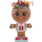 Katherine's Collection Christmas Stick E. Sweet Gingerbread Boy Candy Container  Katherine's Collection Gingerbread Boy Decoration