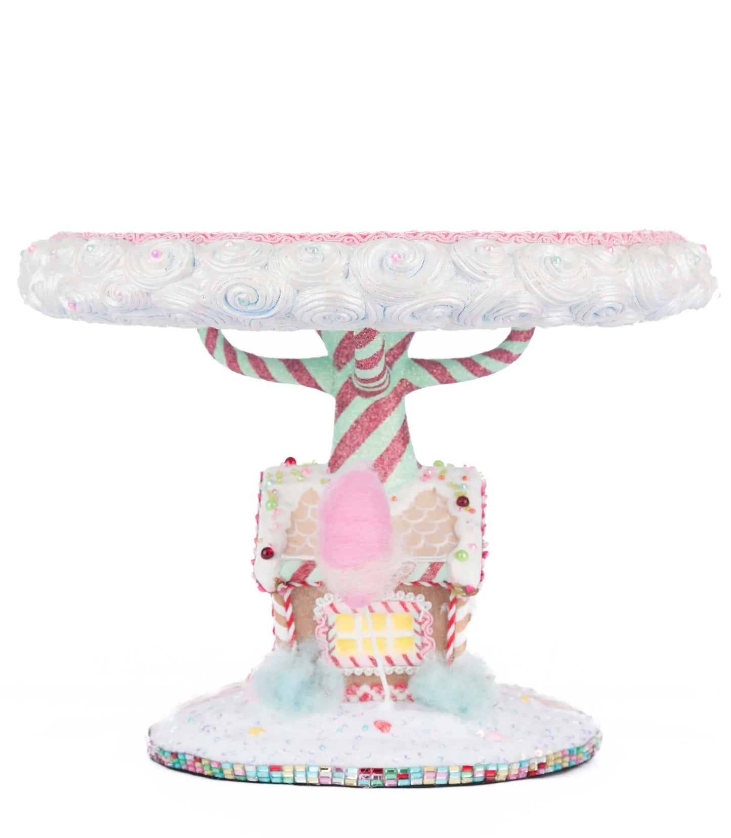 Katherine's Collection Christmas Sweet Delights Cake Plate   Katherine's Collection Gingerbread Cake Stand