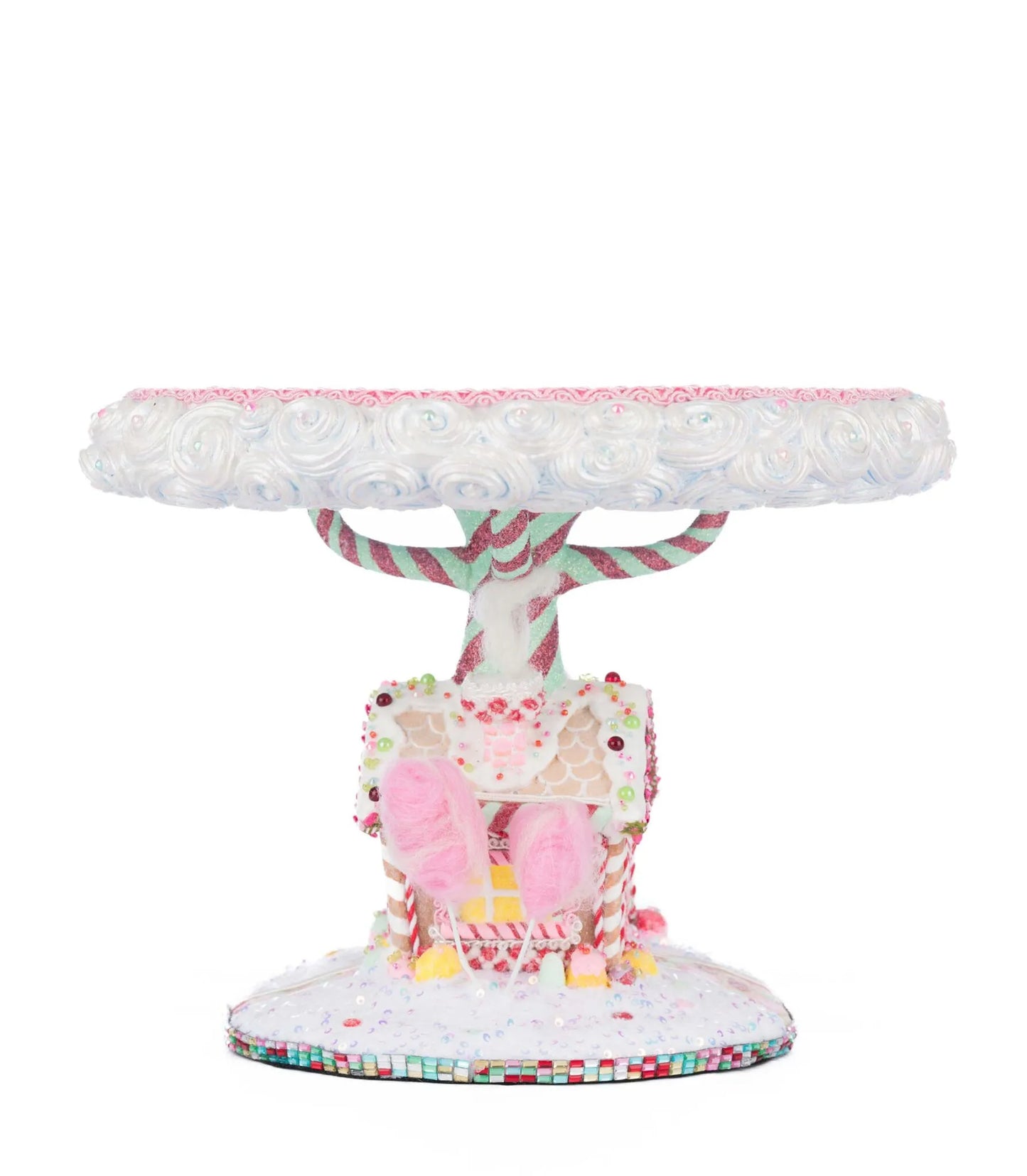 Katherine's Collection Christmas Sweet Delights Cake Plate   Katherine's Collection Gingerbread Cake Stand