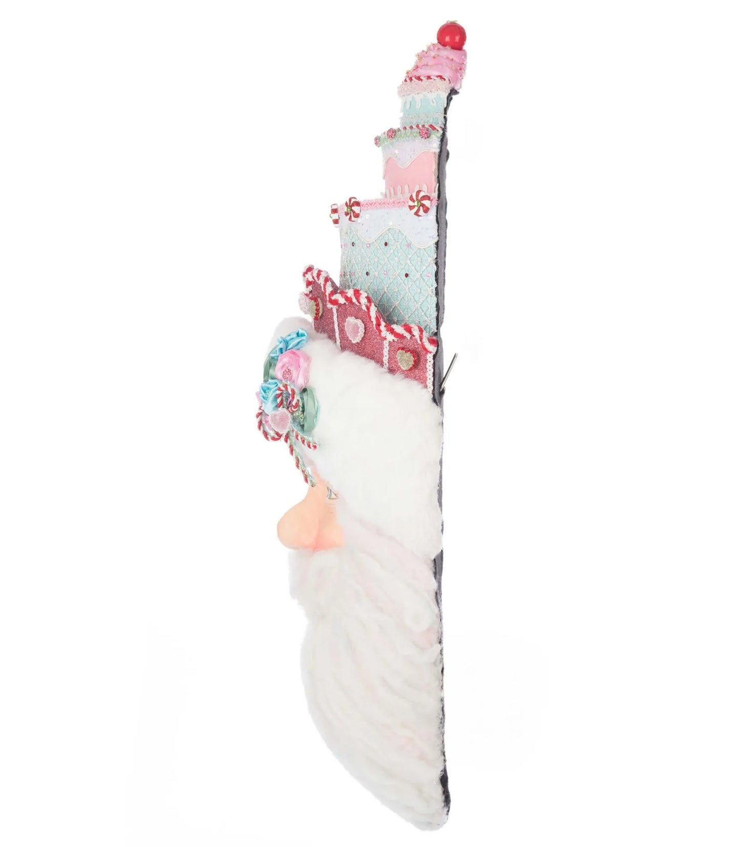 Katherine's Collection Christmas Sweet Delights Santa Wall Mask Hanging   Katherine's Collection Santa Claus Wall Decor