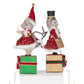 Katherine's Collection Royal Christmas Ball Mouse Stocking Holder Set of 2   Katherine's Collection Christmas Stocking Holders