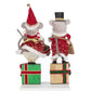 Katherine's Collection Royal Christmas Ball Mouse Stocking Holder Set of 2   Katherine's Collection Christmas Stocking Holders