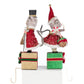 Katherine's Collection Royal Christmas Ball Mouse Stocking Holder Set of 2   Katherine's Collection Christmas Stocking Holders