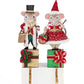Katherine's Collection Royal Christmas Ball Mouse Stocking Holder Set of 2   Katherine's Collection Christmas Stocking Holders