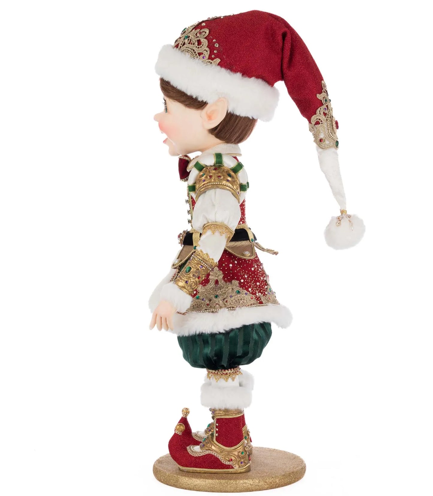 Katherine's Collection Christmas William Wintersnap Elf Doll   Katherine's Collection Royal Christmas Ball Elf