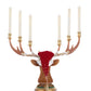 Katherine's Collection Christmas Ball Deer Head Candelabra   Katherine's Collection Royal Christmas Ball Reindeer Candelabra