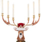 Katherine's Collection Christmas Ball Deer Head Candelabra   Katherine's Collection Royal Christmas Ball Reindeer Candelabra
