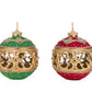 Katherine's Collection Royal Christmas Ball Tabletop Ornament With Tea Light Set   Katherine's Collection Ornaments Decor