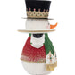Katherine's Collection Royal Christmas Ball Elegant Snowman Server   Katherine's Collection Snowman Server