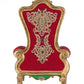 Katherine's Collection Royal Christmas Ball Santa's Throne   Katherine's Collection Royal Christmas Ball Santa Chair
