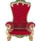Katherine's Collection Royal Christmas Ball Santa's Throne   Katherine's Collection Royal Christmas Ball Santa Chair