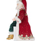 Katherine's Collection Christmas King Christian Claus Sitting Doll   Katherine's Collection Royal Christmas Ball Santa