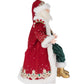 Katherine's Collection Christmas King Christian Claus Sitting Doll   Katherine's Collection Royal Christmas Ball Santa