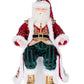 Katherine's Collection Christmas King Christian Claus Sitting Doll   Katherine's Collection Royal Christmas Ball Santa