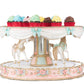 Katherine's Collection Christmas Joyeux Noel Carousel Server   Katherine's Collection Cupcake Server