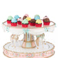 Katherine's Collection Christmas Joyeux Noel Carousel Server   Katherine's Collection Cupcake Server