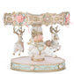 Katherine's Collection Christmas Joyeux Noel Carousel Cake Plate   Katherine's Collection Dessert Stand