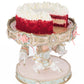 Katherine's Collection Christmas Joyeux Noel Carousel Cake Plate   Katherine's Collection Dessert Stand