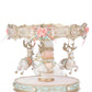 Katherine's Collection Christmas Joyeux Noel Carousel Cake Plate   Katherine's Collection Dessert Stand