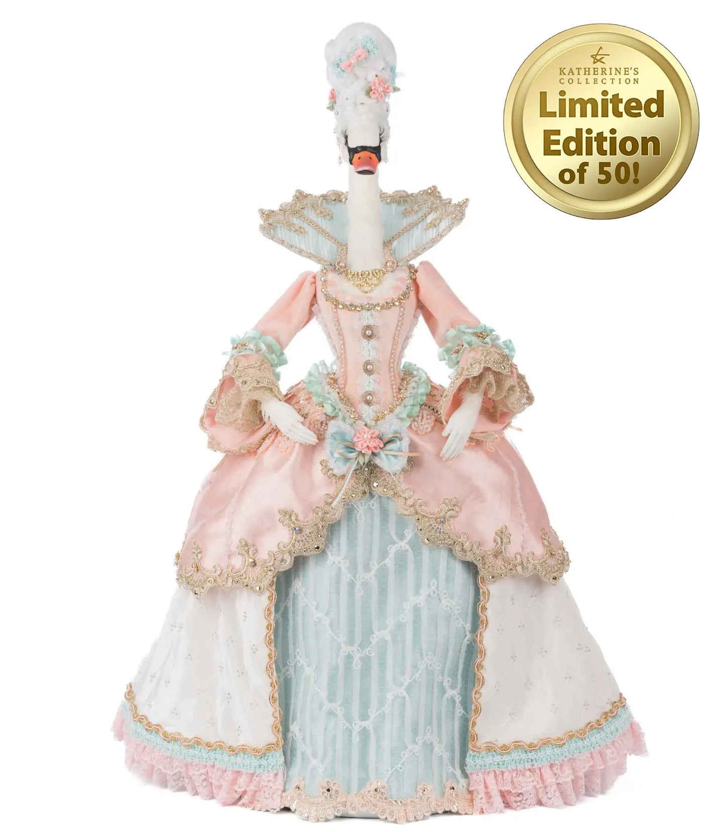 Katherine's Collection Christmas Joyeux Noel Odette de la Fontaine Limited Edition Swan Doll   Katherine's Collection Lady Swan