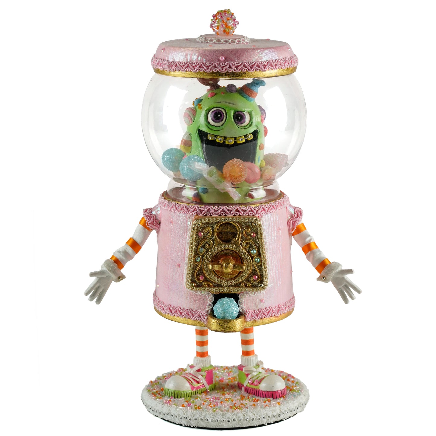 Gumball Gus  Katherine's Collection Gumball Monster Halloween Decor