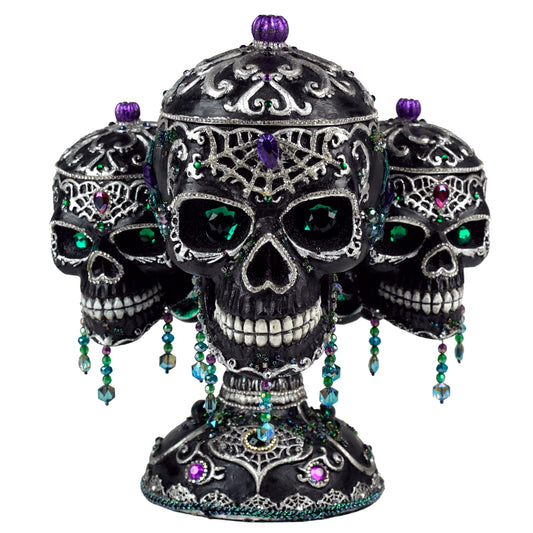 Katherine's Collection Halloween Tri Skull Candy Bowls