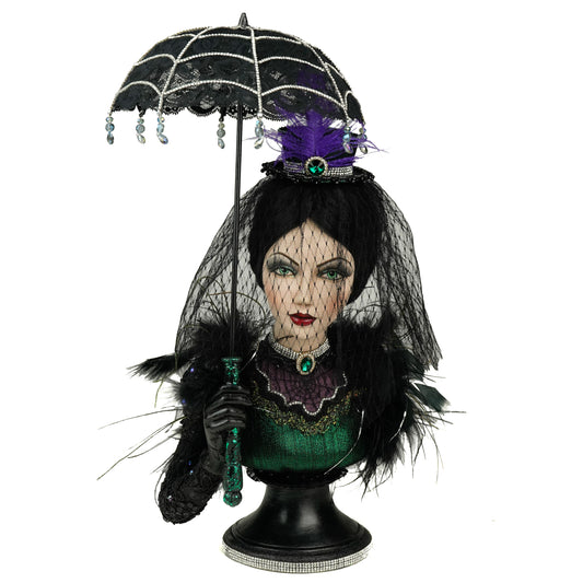 Lady Emeralda Evermourn Bust    Katherine's Collection Halloween