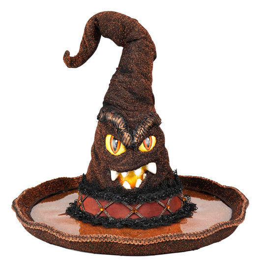 Katherine's Collection Halloween Witching Hour Watching Witch Hat Server