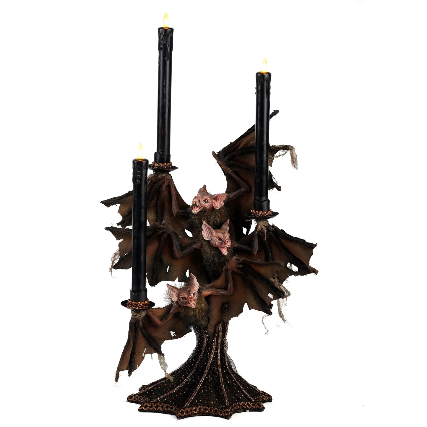 Batty Candelabra Katherine's Collection Halloween Witching Hour