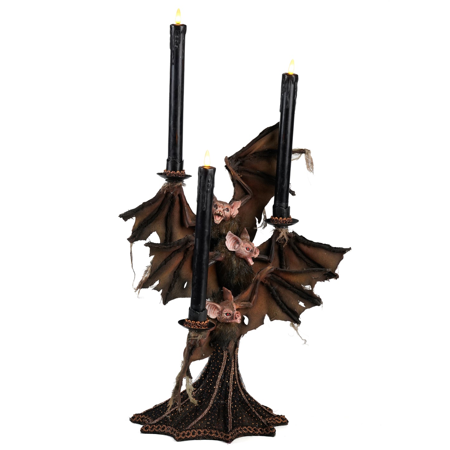 Batty Candelabra Katherine's Collection Halloween Witching Hour