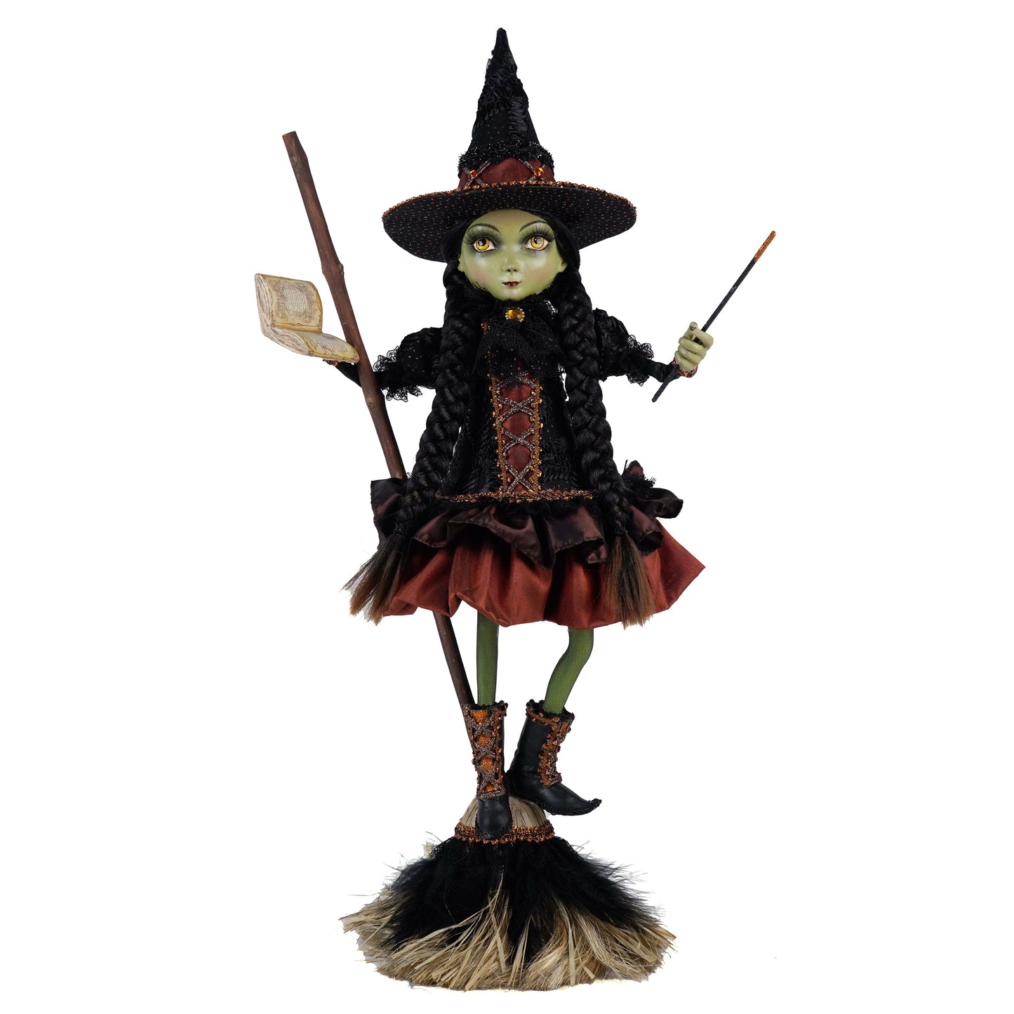Eliza Coppermoon Witch Figure  Katherine's Collection Witching Hour