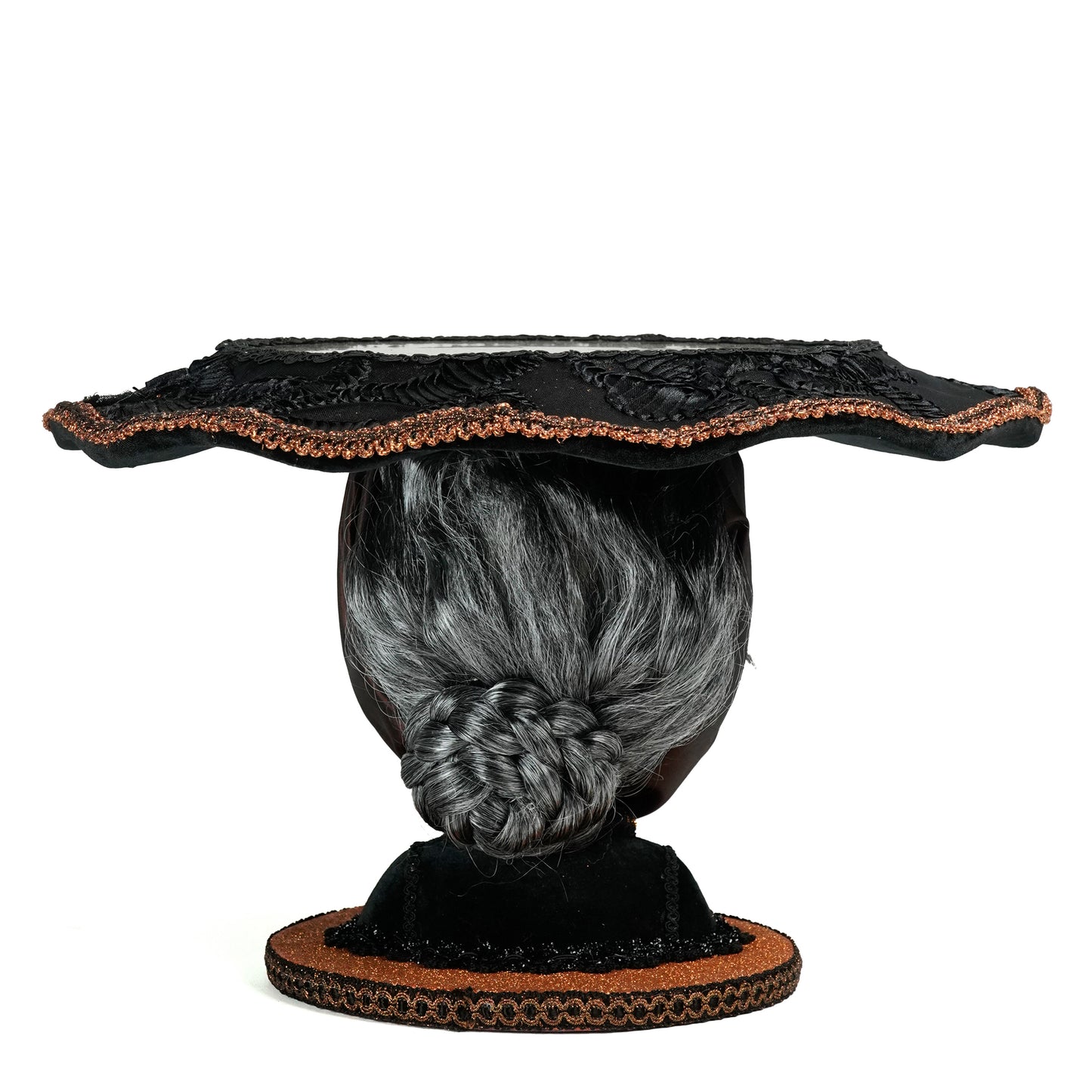 Witchy Women Cake Plate Stand Katherine's Collection Halloween Witchy Hour