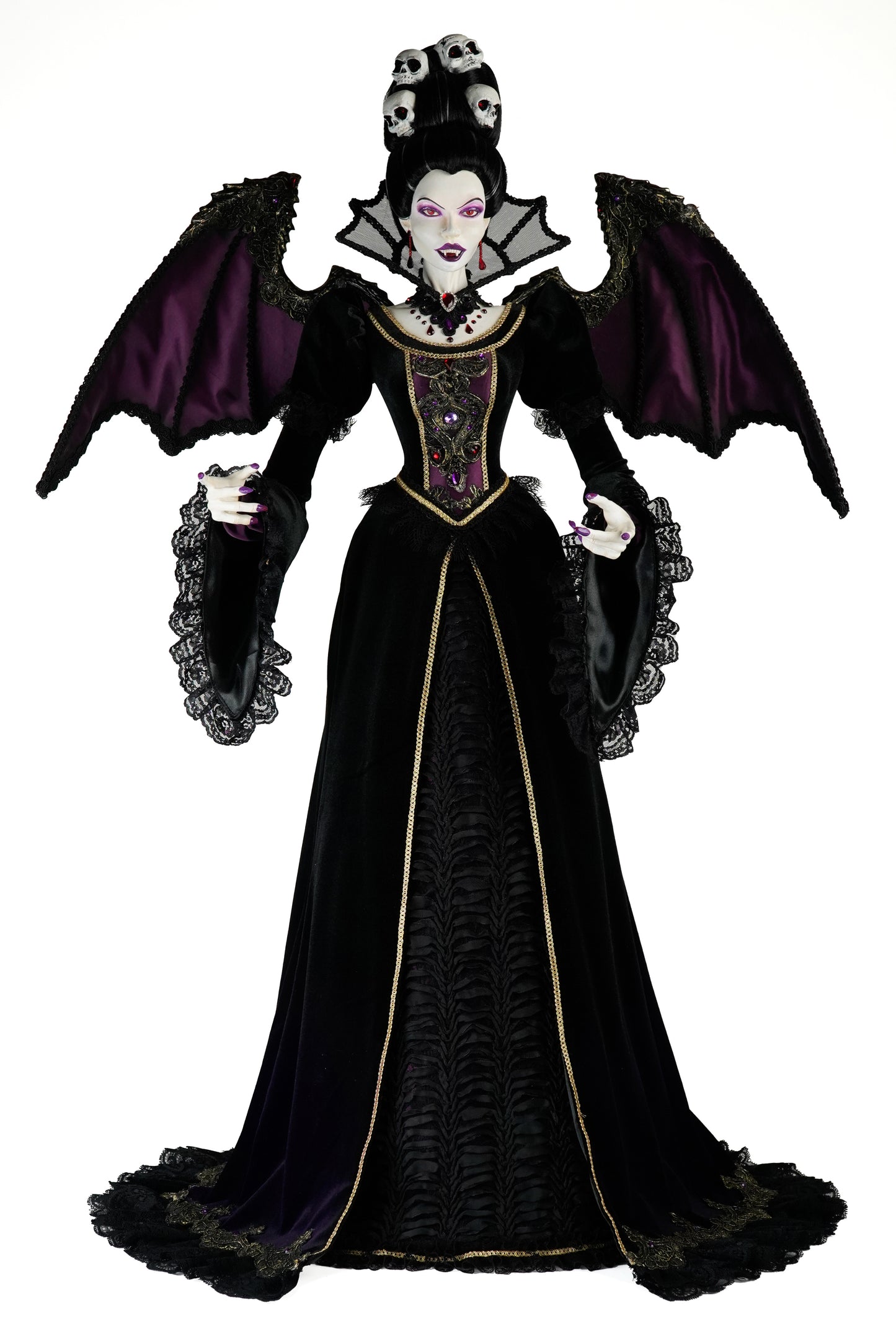 Katherine's Collection Lilith Noir Doll  Halloween Vampire Countess Figure