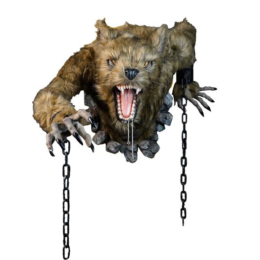 The Midnight Breaker Wall Decor  Katherine's Collection Halloween Werewolf Wall Decor