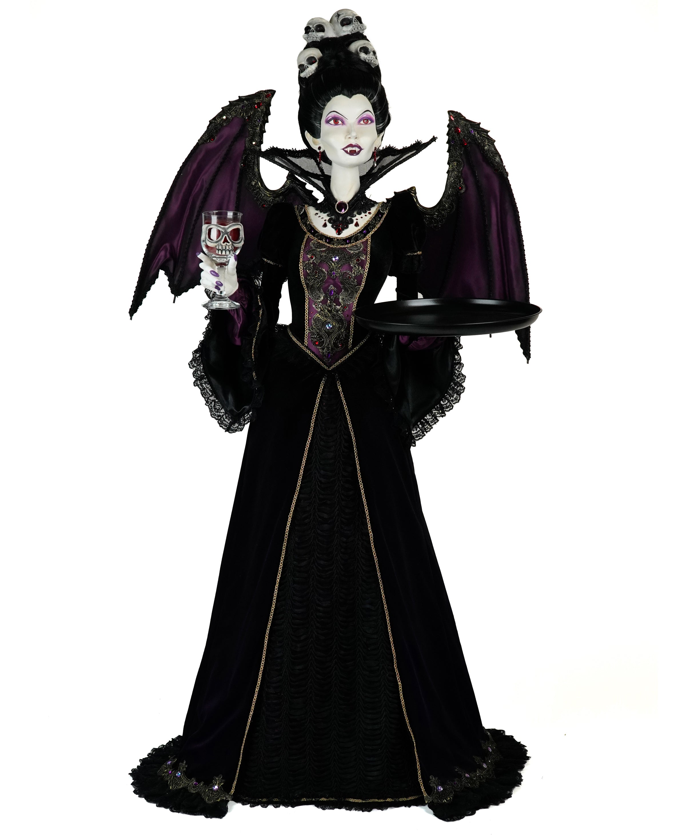 Katherine's Collection Countess Lilith Noir Server Halloween Vampire ...