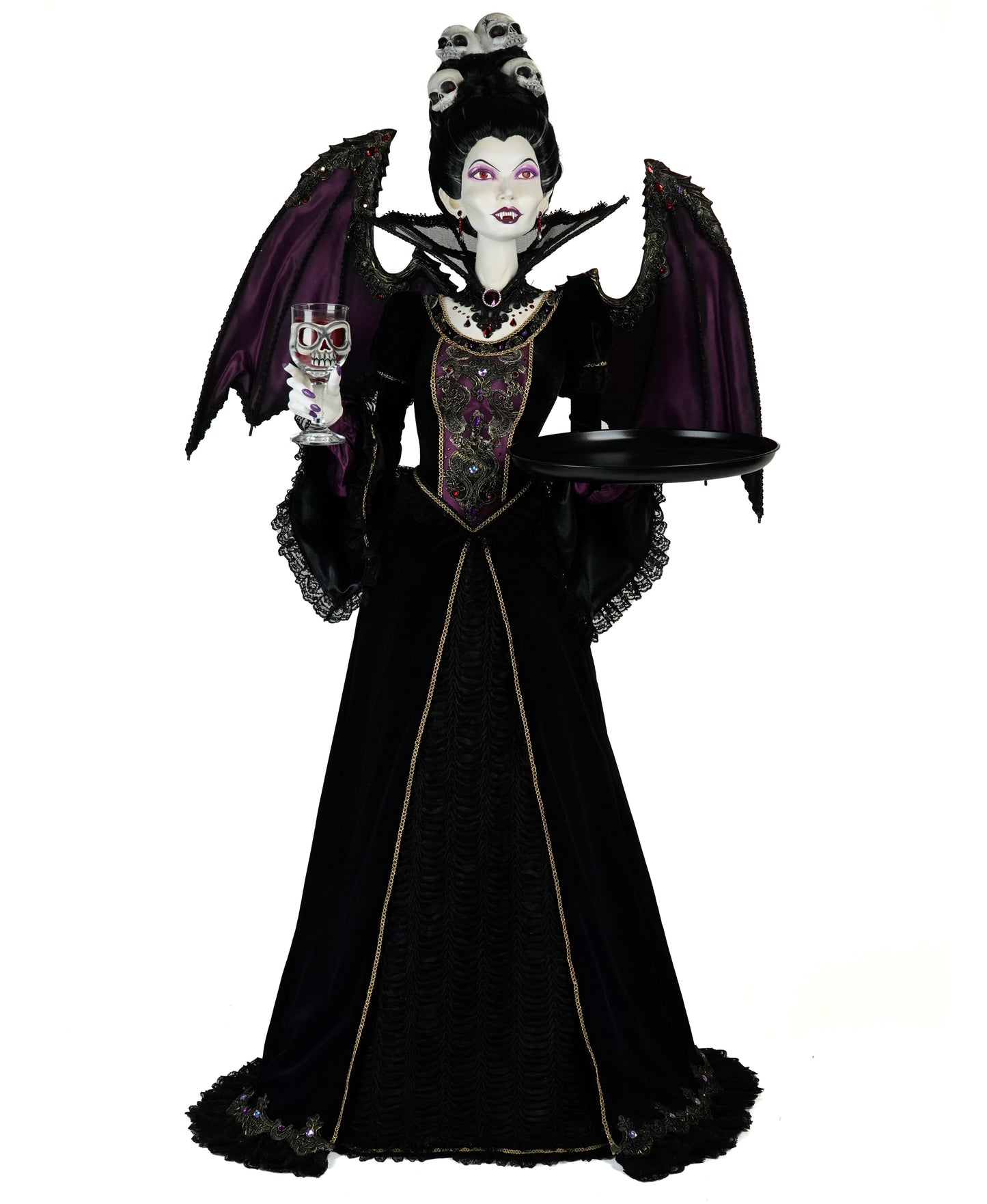 Katherine's Collection Countess Lilith Noir Server  Halloween Countess Vampire