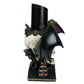 Winged Skull Pillar Candle Holder  Katherine's Collection Halloween Candle Holder