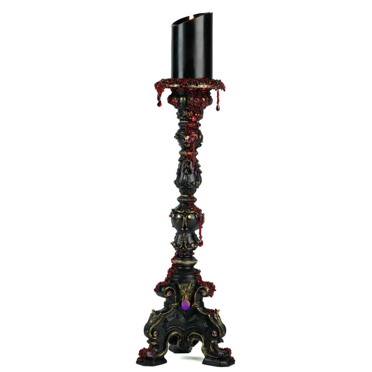 Kiss of Death Candle Stick Katherine's Collection Kiss Of Death Candlestick
