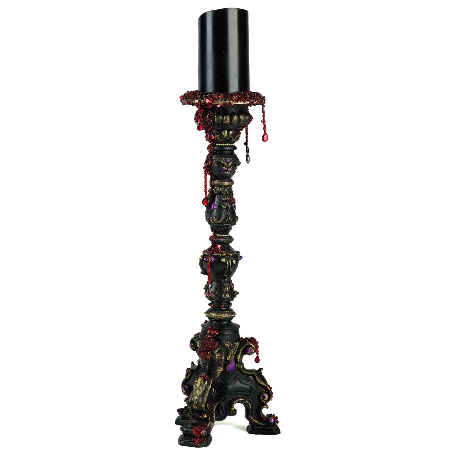 Kiss of Death Candle Stick Katherine's Collection Kiss Of Death Candlestick