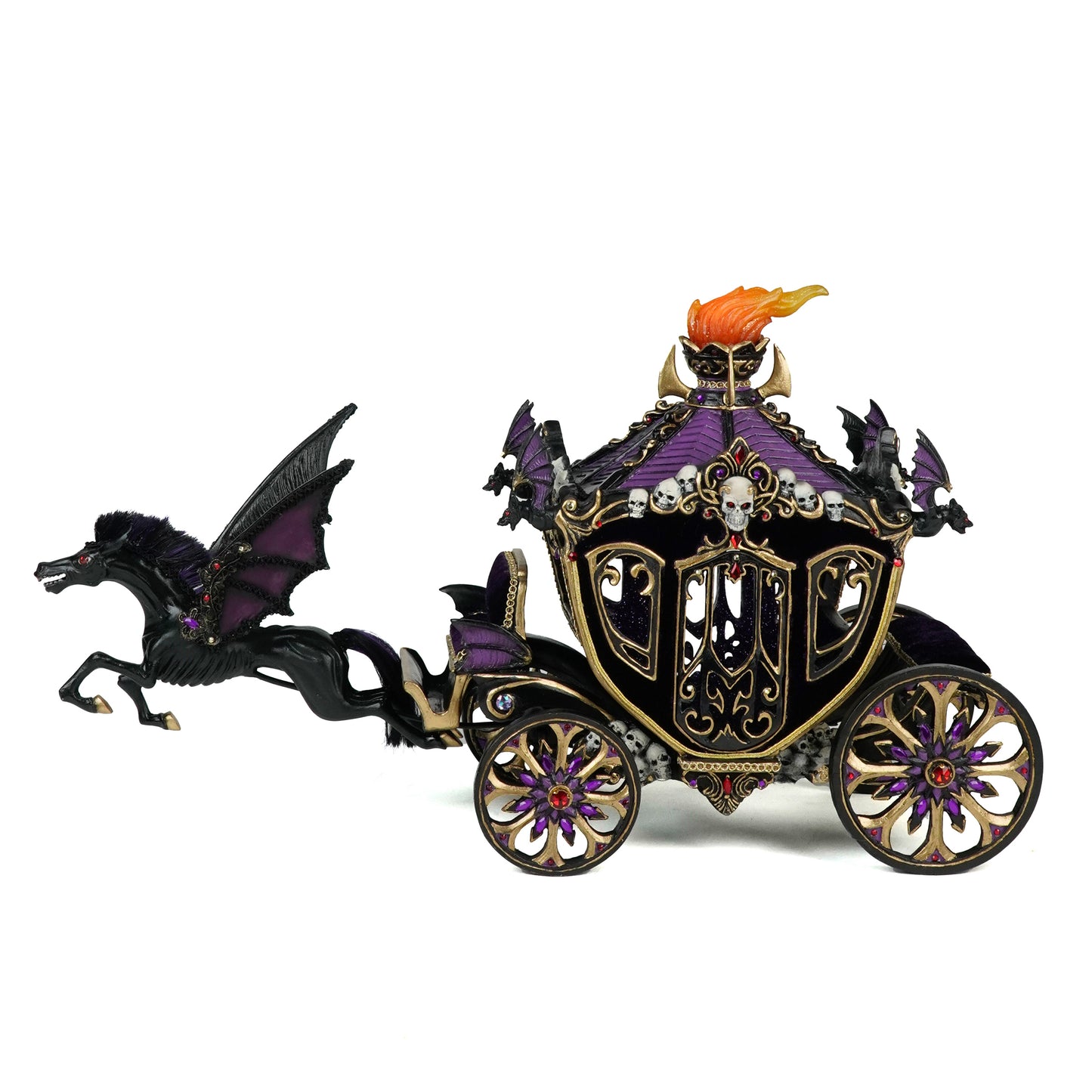 Kiss of Death Chariot with Dragon  Katherine's Collection Halloween Carriage