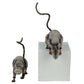 Tabletop and Ledge Hanging Rats Assortment of 2  Katherine's Collection Halloween