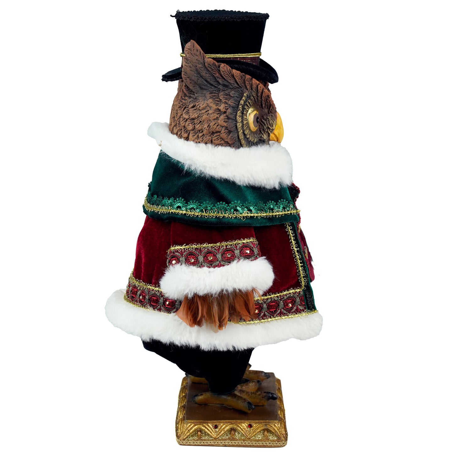 Katherine's Collection Mr Hoot Owl Tabletop Christmas Decor