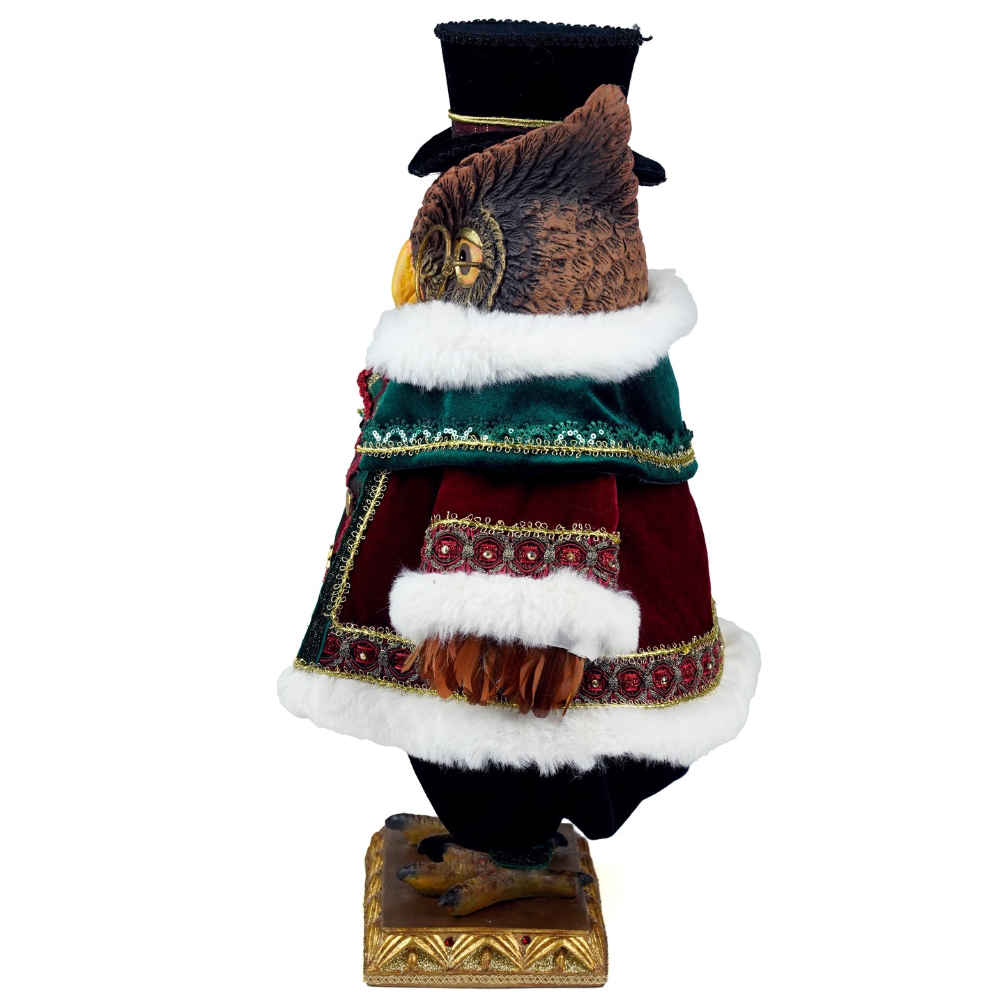 Katherine's Collection Mr Hoot Owl Tabletop Christmas Decor