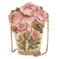 Mary Frances Sweet Pink Floral Bouquet Beaded Crossbody Handbag   Mary Frances Fashion Bag