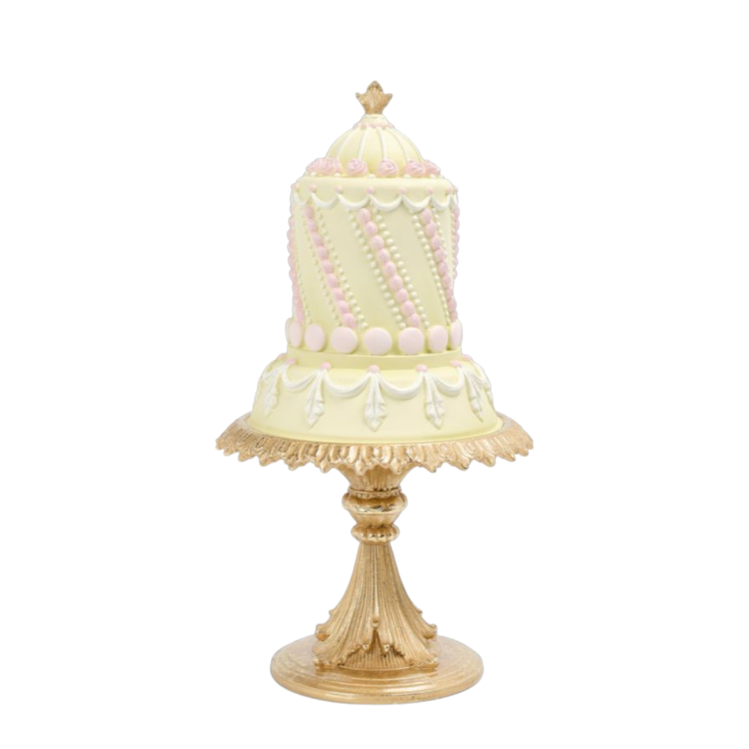 December Diamonds 13 inch Patisserie Green Cake  Sweet Le Patisserie Collection