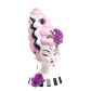 December Diamonds Halloween Monster Bride Bust with Pink Hair