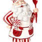 December Diamonds Christmas 18.5 Peppermint Santa Claus Baking