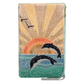 Mary Frances Flip For Joy Sunset and Dolphins Beaded Crossbody Phone Bag   Mary Frances Fashion Handbag