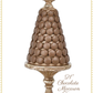 December Diamonds 21 inch Chocolate Macaron Tower  Le Chocolat Christmas Decor